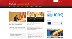 Desktop Screenshot of civil.ge