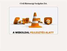 Tablet Screenshot of civil.hu