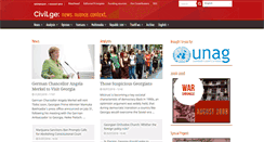 Desktop Screenshot of mail.civil.ge