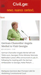 Mobile Screenshot of mail.civil.ge